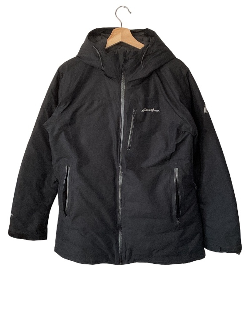 Eddie Bauer First Ascent Women Jacket Weatheredge Pro Goose Down Black, size L